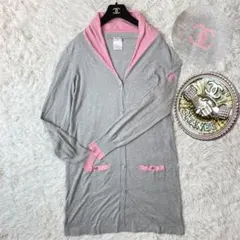 美品✨CHANEL ロング カーディガン カシミヤ混 ココマーク 08P XL