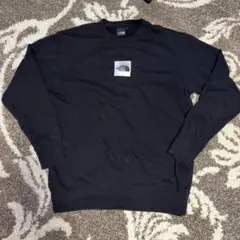 THE NORTH FACE 刺繍　トレーナー　黒　ノースフェイス