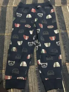 車プリント✳︎120センチ✳︎ネイビー