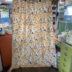 レア　昭和レトロ　ホリーホビー　HOLLY HOBBIE カーテン　リメイクにも