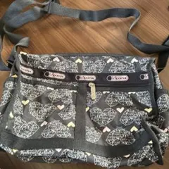 LeSportsac ハート柄 ショルダーバッグ