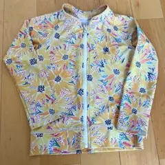 OCEAN&GROUND 花柄ラッシュガード 120cm