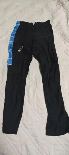 asics タイツ XT7238 ブラック ブルー