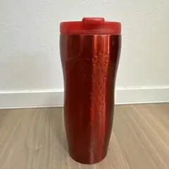 スタバ　ステンレス　タンブラー　2016 ホリデー スノーレッド