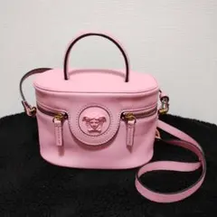 VERSACE メデューサ バニティ ショルダーバッグ ピンク - メルカリ