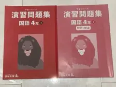 四谷大塚　予習シリーズ　演習問題集　国語　4年　下