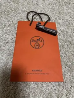 HERMES ショップ袋　ショッパー　リボン