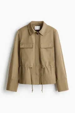 H&M コットンツイルジャケット