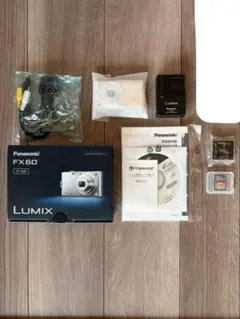 極美品】Panasonic ルミックス DMC-FX60 ゴールド 箱付き - メルカリ