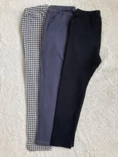 ユニクロ　110レギンス3点セット