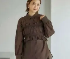 しまむら　田中里奈 シアーシャツ＋キャミソール　 新品未使用