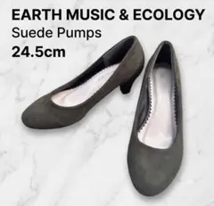earth music&ecology ラウンドトゥパンプス 24.5cmのサムネイル