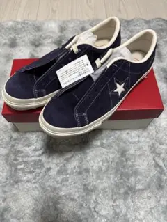 CONVERSE ONE STAR J SUEDE PURPLE 27センチ