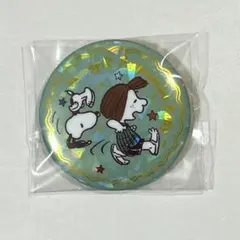 スヌーピーシークレットホログラム缶バッジhappiness75year ペパミ