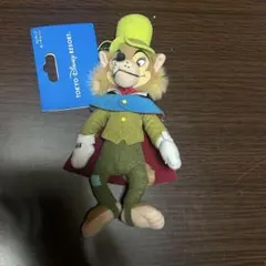 ピノキオ　ファウルフェロー　正直ジョン ぬいぐるみバッジ