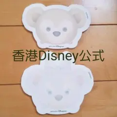 香港ディズニー　ツムツム　ダッフィーシェリーメイ　ふせん正規品　新品