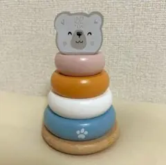 PolarB 木製スタッキングトイ クマのデザイン