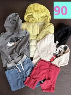 秋冬・90センチトップスズボンまとめ売り・男の子女の子