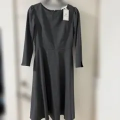 ROPE' PICNIC 新品　グレー チェック柄 長袖ワンピース 38