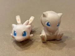 ポケモン ミュウ ソフビ指人形 2体セット