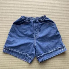 Tinkerbell 半ズボン 140cm デニムブルー