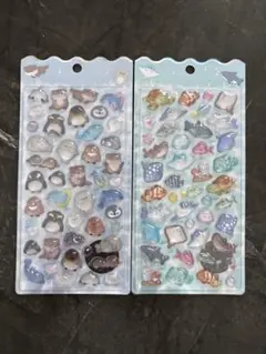 ボンボンドロップシール　水族館