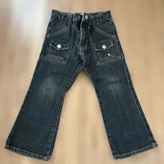 キッズ　ブラックジーンズ　100cm DOUBLE.B