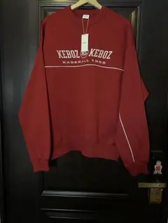 KEBOZ 92 SWEAT CREWNECK XXLサイズ レッド - メルカリ