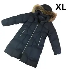 ダウンロングコート レディース