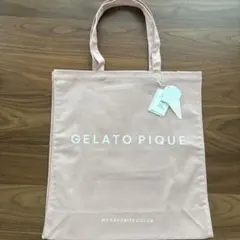 GELATO PIQUE ピンク トートバッグ