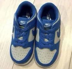 新品 NIKE ダンクLOW ベビー 14cm 青白