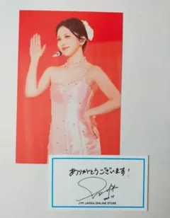 TWICE ミナ 2点 ポスカ カード III BluRay特典 MISAMO