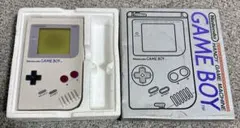 シリアル一致・箱付き】初代ゲームボーイ 本体 外箱・保証書 動作確認 
