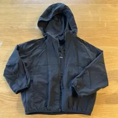 ポケット付き黒ジャケット 110サイズ