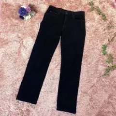 ユニクロジーンズ　ヒートテックウルトラストレッチジーンズ　ブラック　32