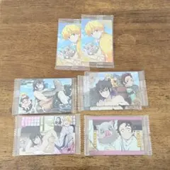 鬼滅の刃 ウエハースカード　かまぼこ隊セット7枚