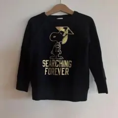 DENIM DUNGAREE スヌーピー スウェット トレーナー 110FITH