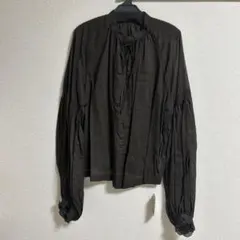 plage プラージュ mini blouson ブラウス ブラウン 2025年 - メルカリ
