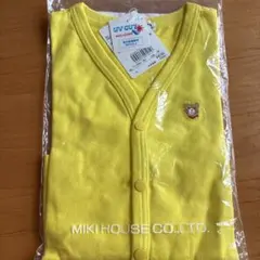 MIKI HOUSE イエローカーディガン　子供服