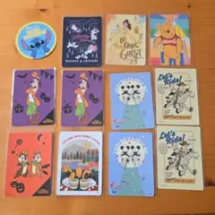 ディズニーストア　カードまとめ売り　11枚　ハロウィン
