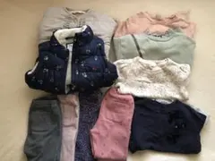 女の子　秋冬服　まとめ売り　110cm 〜120cm 10点
