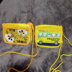 スヌーピー チップ＆デール ポーチ