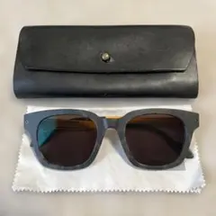 TONO サングラス ブラック/ゴールド