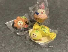 デコレ コンコンブル 文鳥スイーツ ３点セットのサムネイル