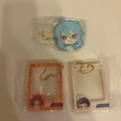 あんスタ 前髪クリップ　　日々樹渉　ミニフォトフレーム　伏見弓弦 衣更真緒