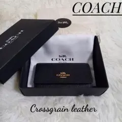 専用✨未使用級✨ コーチ 6連キーケース キーリング付き ブラック