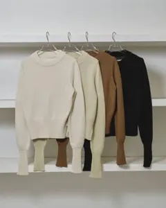 TODAYFUL Compact Smooth Knit アイボリー - メルカリ