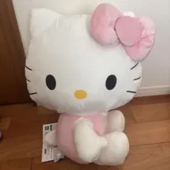 ハローキティスーパーラージぬいぐるみ平成ピンク
