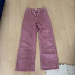 EVRIS ピンク デニムパンツのサムネイル