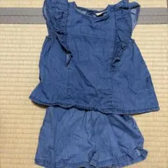 petit main デニムセットアップ 100cmのサムネイル
